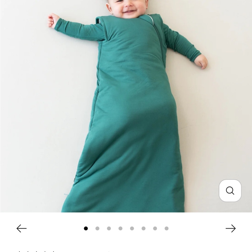 Nike Green Sleep Sacks Pajamas